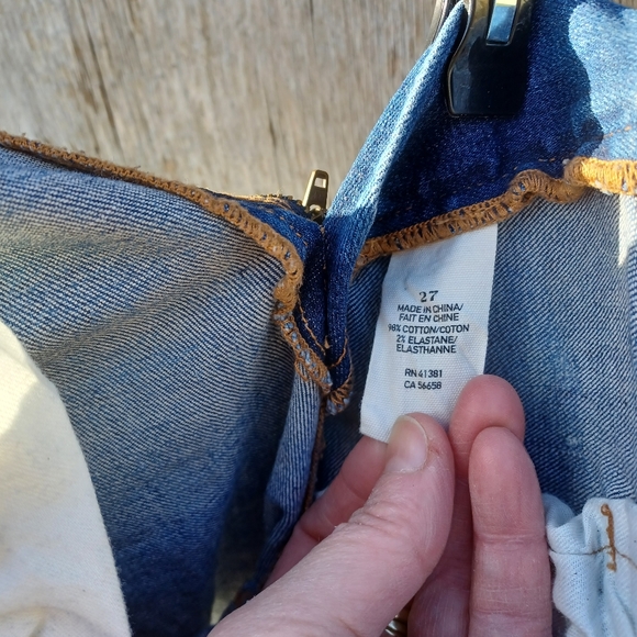 RALPH LAUREN DENIM SUPPLY , HIGH RISE SLIM SIZE 27 - Picture 9 of 9